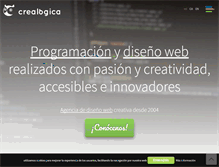 Tablet Screenshot of crealogica.com